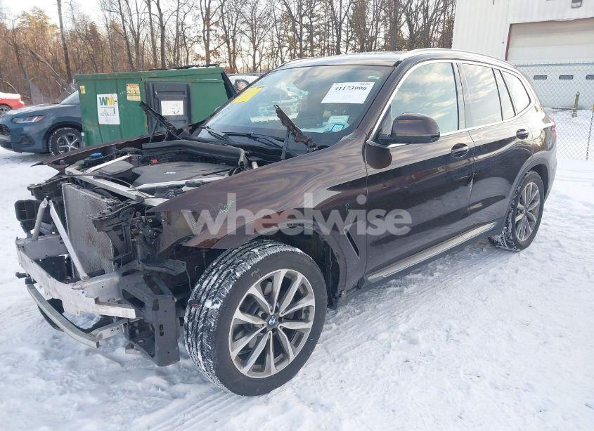 Photo 2 of 2019 Bmw X3 XDRIVE30I (VIN 5UXTR9C5XKLP76781)