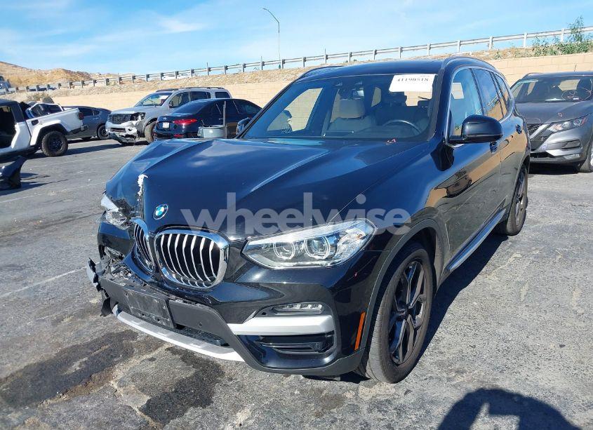 Photo 2 of 2021 Bmw X3 XDRIVE30I (VIN 5UXTY5C03M9G24375)
