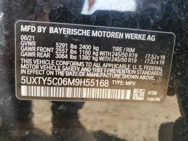 Photo 13 of 2021 BMW X3 XDRIVE30I (VIN 5UXTY5C06M9H55168)