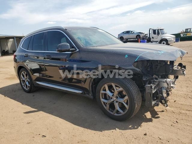 Photo 2 of 2021 BMW X3 XDRIVE30I (VIN 5UXTY5C06M9H55168)