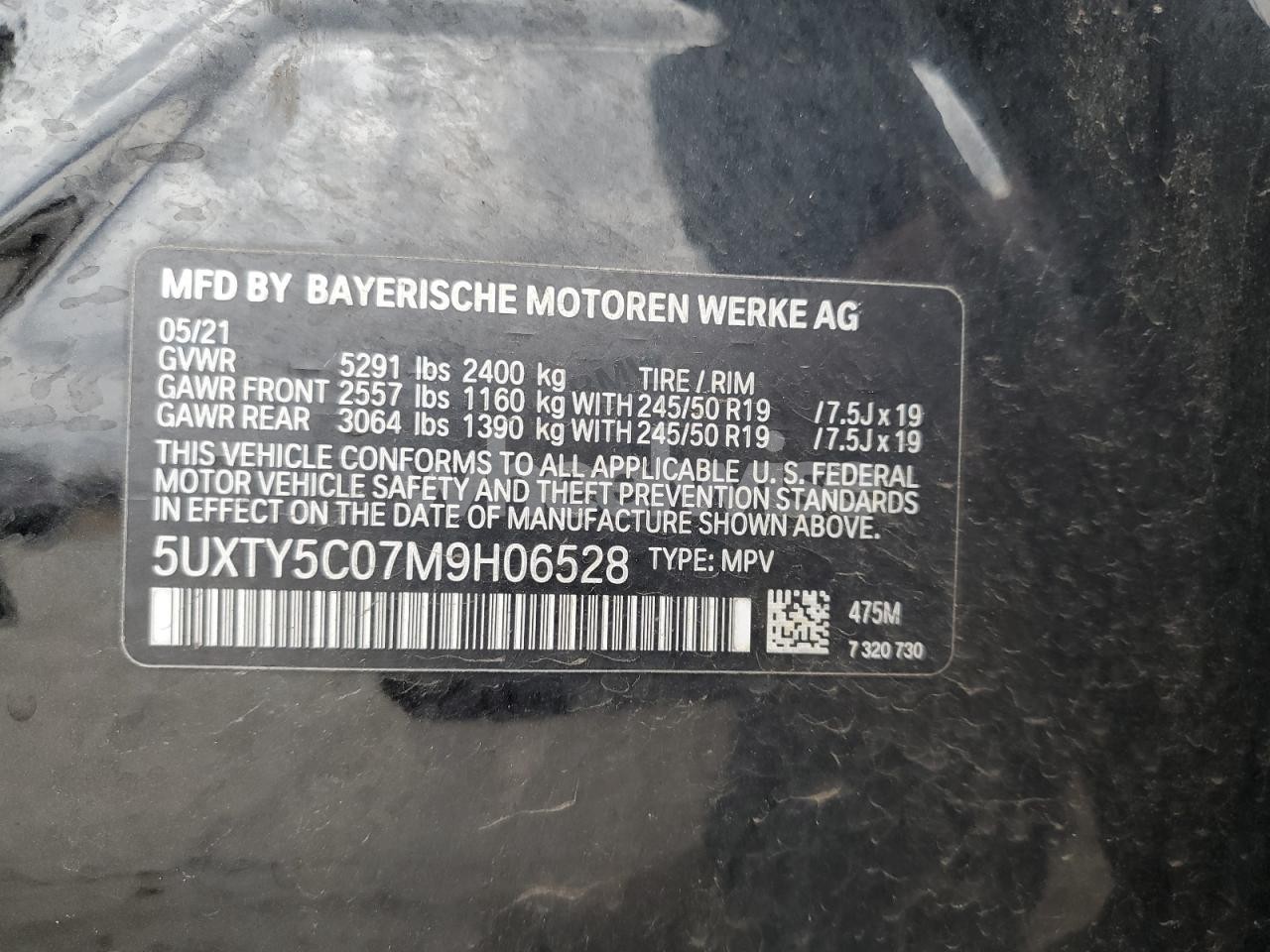 Photo 13 of 2021 BMW X3 XDRIVE30I (VIN 5UXTY5C07M9H06528)