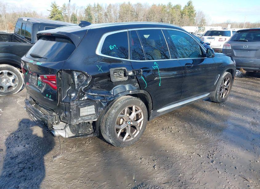Photo 4 of 2021 Bmw X3 XDRIVE30I (VIN 5UXTY5C08M9E81116)