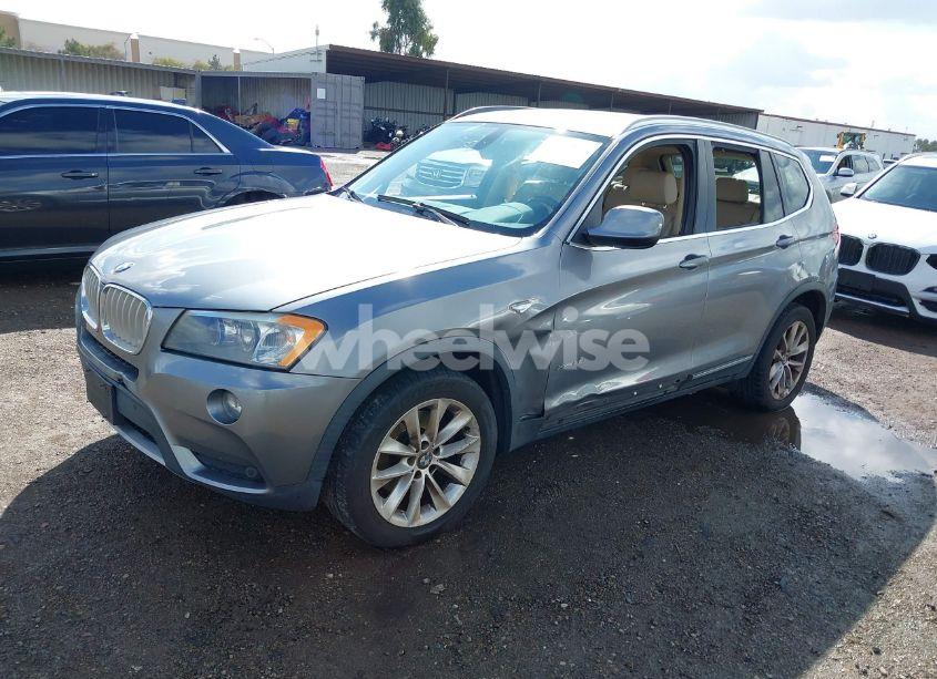Photo 2 of 2011 Bmw X3 XDRIVE28I (VIN 5UXWX5C54BL700033)