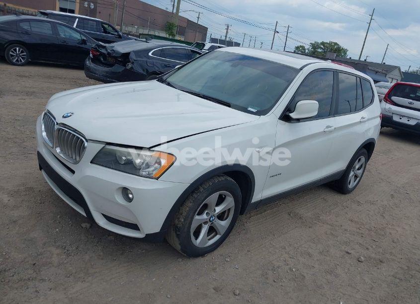 Photo 2 of 2012 Bmw X3 XDRIVE28I (VIN 5UXWX5C54CL718873)