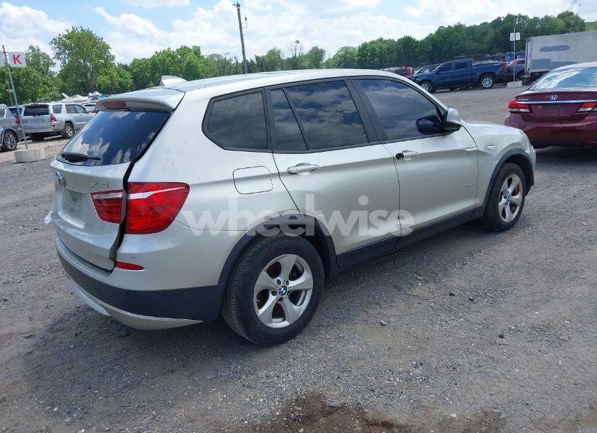 Photo 4 of 2012 Bmw X3 XDRIVE28I (VIN 5UXWX5C58CL725518)