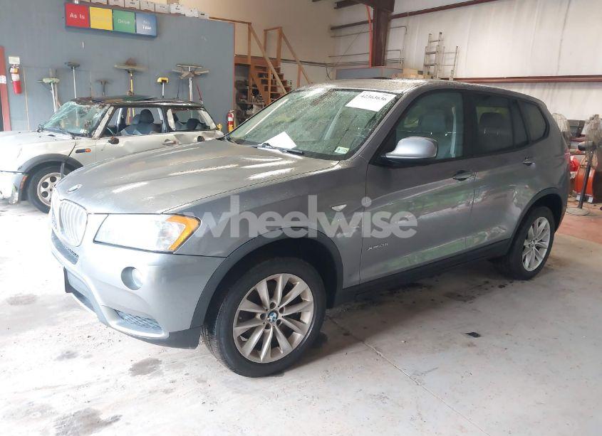 Photo 2 of 2011 Bmw X3 XDRIVE28I (VIN 5UXWX5C5XBL710906)