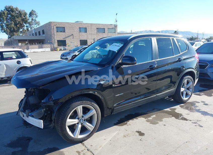 Photo 2 of 2017 Bmw X3 XDRIVE35I (VIN 5UXWX7C36H0U43235)