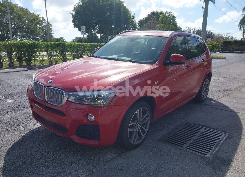 Photo 2 of 2017 Bmw X3 XDRIVE35I (VIN 5UXWX7C38H0W39709)