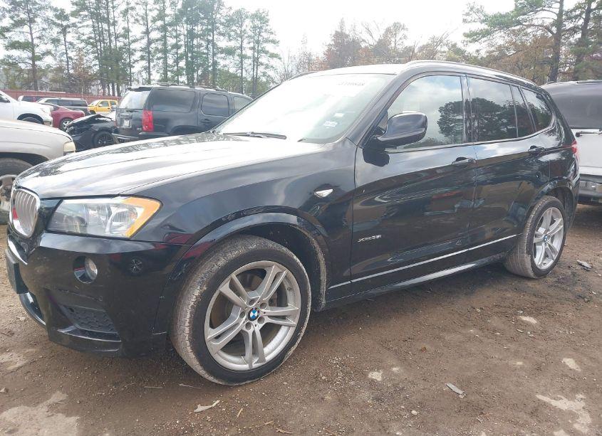 Photo 2 of 2013 Bmw X3 XDRIVE35I (VIN 5UXWX7C51DL977303)
