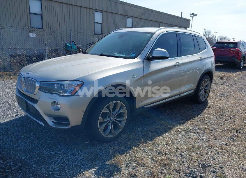 Photo 2 of 2017 Bmw X3 XDRIVE35I (VIN 5UXWX7C51H0S19792)