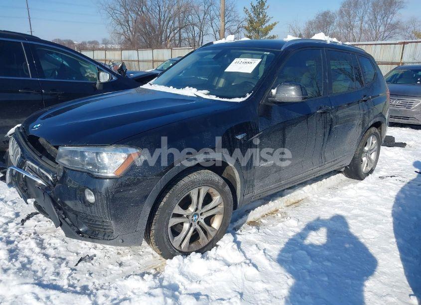 Photo 2 of 2017 Bmw X3 XDRIVE35I (VIN 5UXWX7C53H0U40777)
