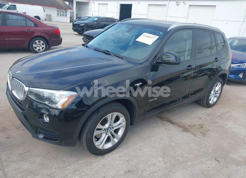 Photo 2 of 2017 Bmw X3 XDRIVE35I (VIN 5UXWX7C56H0U40224)