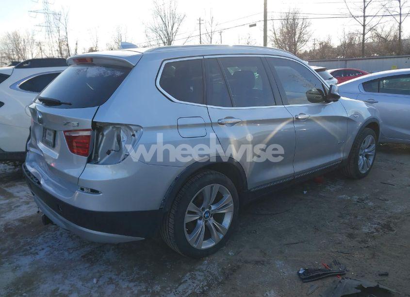 Photo 4 of 2013 Bmw X3 XDRIVE35I (VIN 5UXWX7C57DL982134)