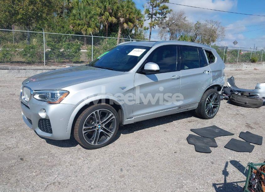 Photo 2 of 2017 Bmw X3 XDRIVE35I (VIN 5UXWX7C58H0S19563)