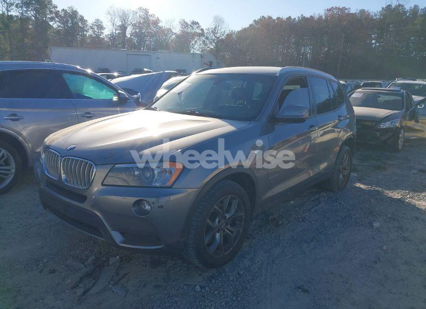 Photo 2 of 2013 Bmw X3 XDRIVE35I (VIN 5UXWX7C59DL977565)