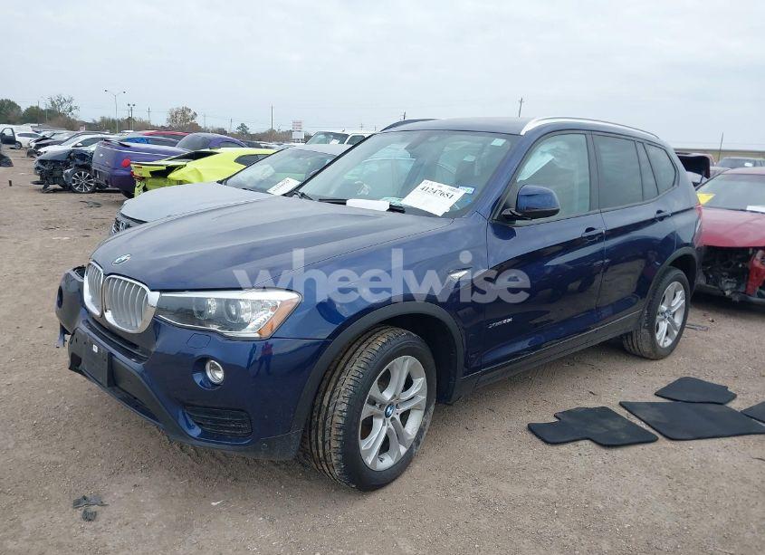 Photo 2 of 2017 Bmw X3 XDRIVE35I (VIN 5UXWX7C5XH0U42252)