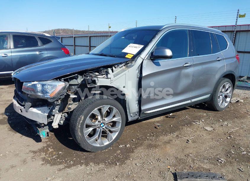 Photo 2 of 2017 Bmw X3 XDRIVE28I (VIN 5UXWX9C30H0W70660)