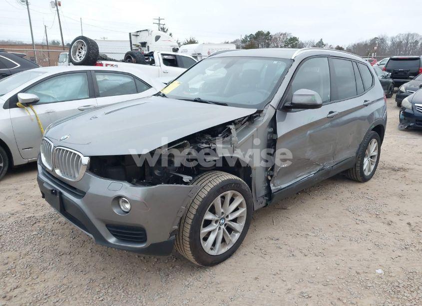 Photo 2 of 2017 Bmw X3 XDRIVE28I (VIN 5UXWX9C31H0W66472)