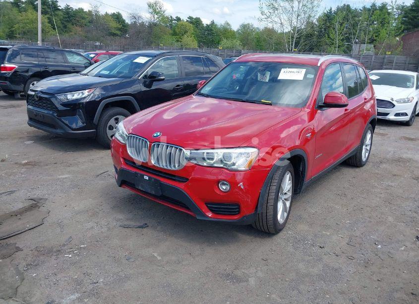 Photo 2 of 2017 Bmw X3 XDRIVE28I (VIN 5UXWX9C31H0W68805)