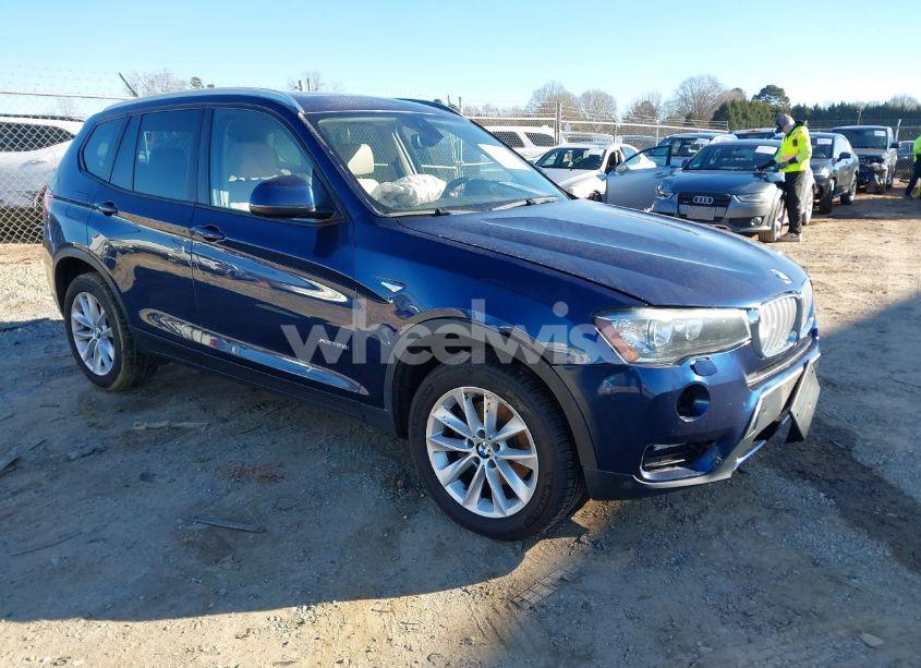 2017 Bmw X3 XDRIVE28I (VIN 5UXWX9C31H0W75429) main photo
