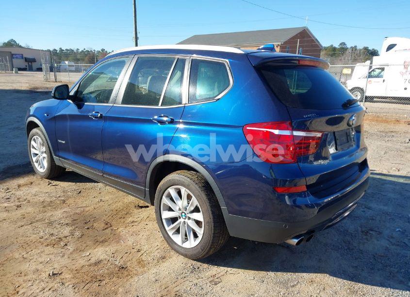Photo 3 of 2017 Bmw X3 XDRIVE28I (VIN 5UXWX9C31H0W75429)