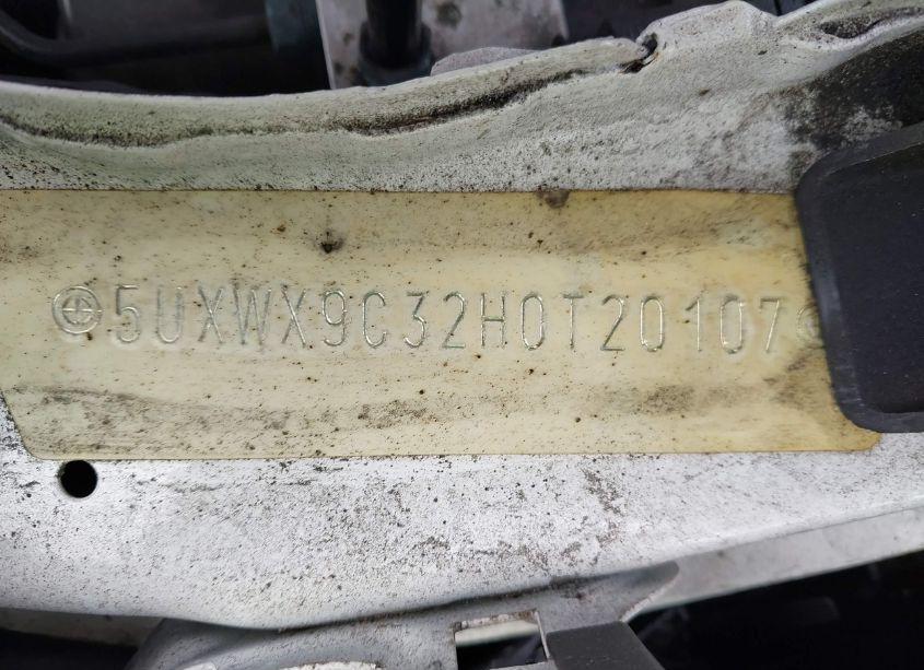 Photo 9 of 2017 Bmw X3 XDRIVE28I (VIN 5UXWX9C32H0T20107)