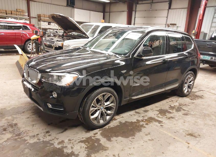 Photo 2 of 2017 Bmw X3 XDRIVE28I (VIN 5UXWX9C32H0T22925)