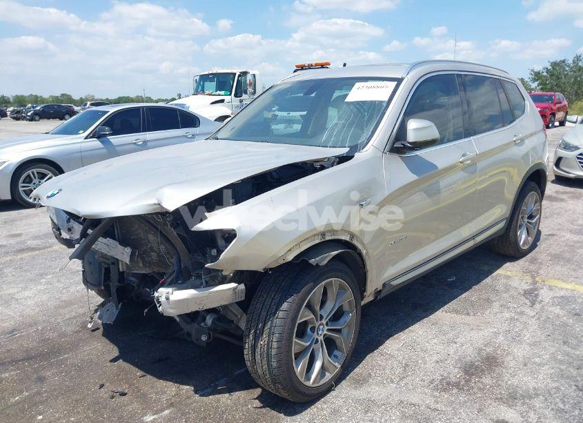 Photo 2 of 2017 Bmw X3 XDRIVE28I (VIN 5UXWX9C32H0W75875)