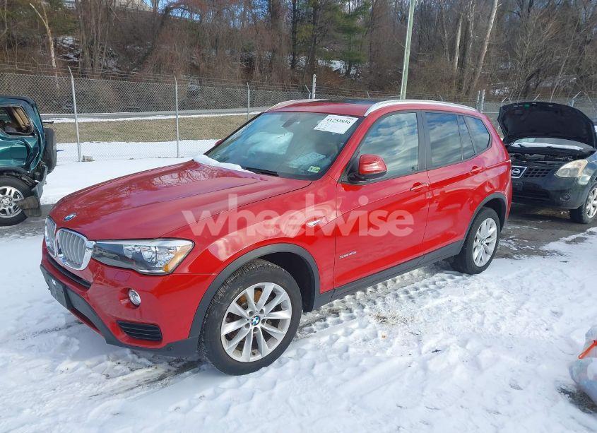 Photo 2 of 2017 Bmw X3 XDRIVE28I (VIN 5UXWX9C33H0T18754)