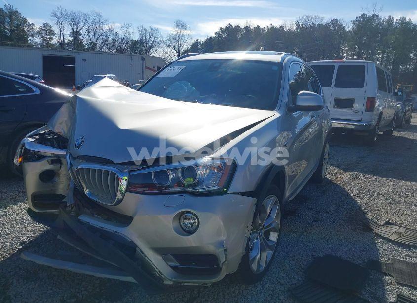 Photo 2 of 2017 Bmw X3 XDRIVE28I (VIN 5UXWX9C33H0T22075)