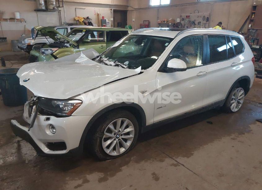 Photo 2 of 2017 Bmw X3 XDRIVE28I (VIN 5UXWX9C33H0W71396)