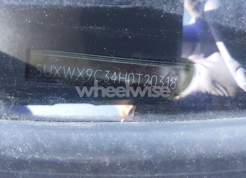 Photo 18 of 2017 Bmw X3 XDRIVE28I (VIN 5UXWX9C34H0T20318)