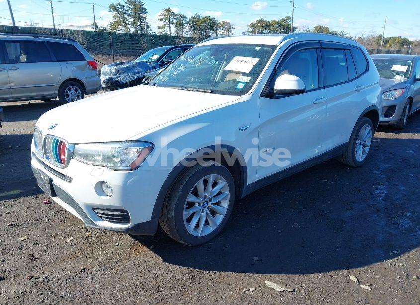 Photo 2 of 2017 Bmw X3 XDRIVE28I (VIN 5UXWX9C34H0T20318)