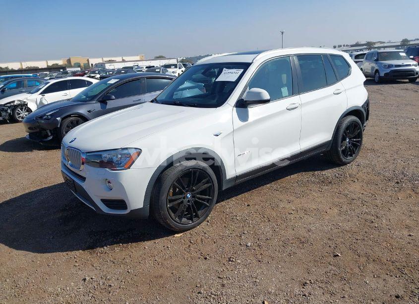 Photo 2 of 2017 Bmw X3 XDRIVE28I (VIN 5UXWX9C35H0T20862)