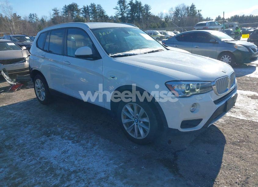 2017 Bmw X3 XDRIVE28I (VIN 5UXWX9C36H0T16934) main photo