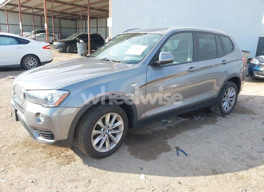 Photo 2 of 2017 Bmw X3 XDRIVE28I (VIN 5UXWX9C36H0T20580)