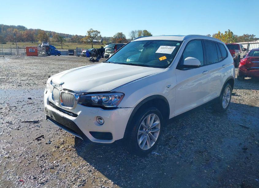 Photo 2 of 2017 Bmw X3 XDRIVE28I (VIN 5UXWX9C36H0W79850)