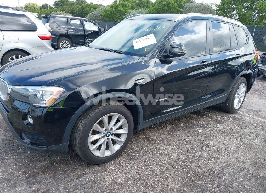 Photo 2 of 2017 Bmw X3 XDRIVE28I (VIN 5UXWX9C37H0W69070)