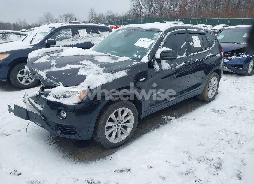 Photo 2 of 2017 Bmw X3 XDRIVE28I (VIN 5UXWX9C38H0T25392)