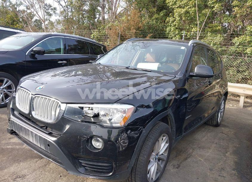 Photo 2 of 2017 Bmw X3 XDRIVE28I (VIN 5UXWX9C38H0W71927)