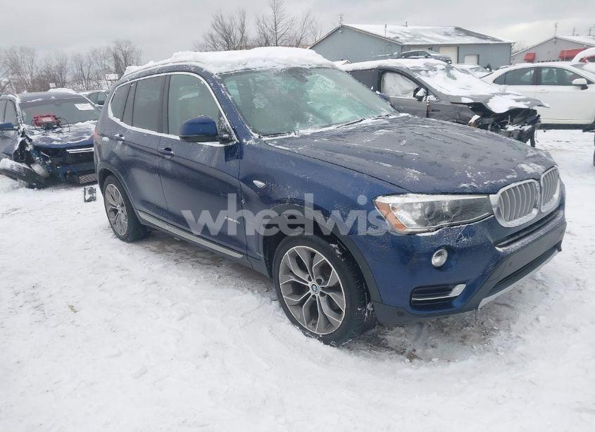 2017 Bmw X3 XDRIVE28I (VIN 5UXWX9C39H0T22520) main photo