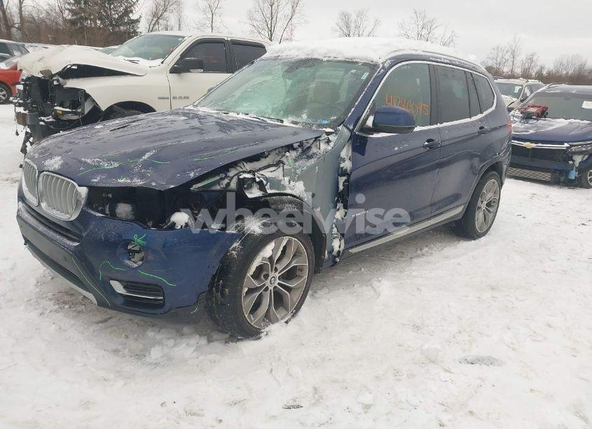 Photo 2 of 2017 Bmw X3 XDRIVE28I (VIN 5UXWX9C39H0T22520)
