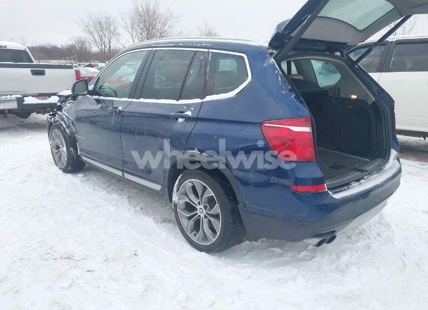 Photo 3 of 2017 Bmw X3 XDRIVE28I (VIN 5UXWX9C39H0T22520)