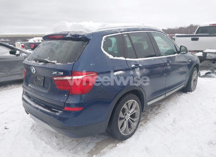 Photo 4 of 2017 Bmw X3 XDRIVE28I (VIN 5UXWX9C39H0T22520)