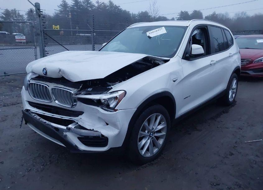 Photo 2 of 2017 Bmw X3 XDRIVE28I (VIN 5UXWX9C39H0W78093)