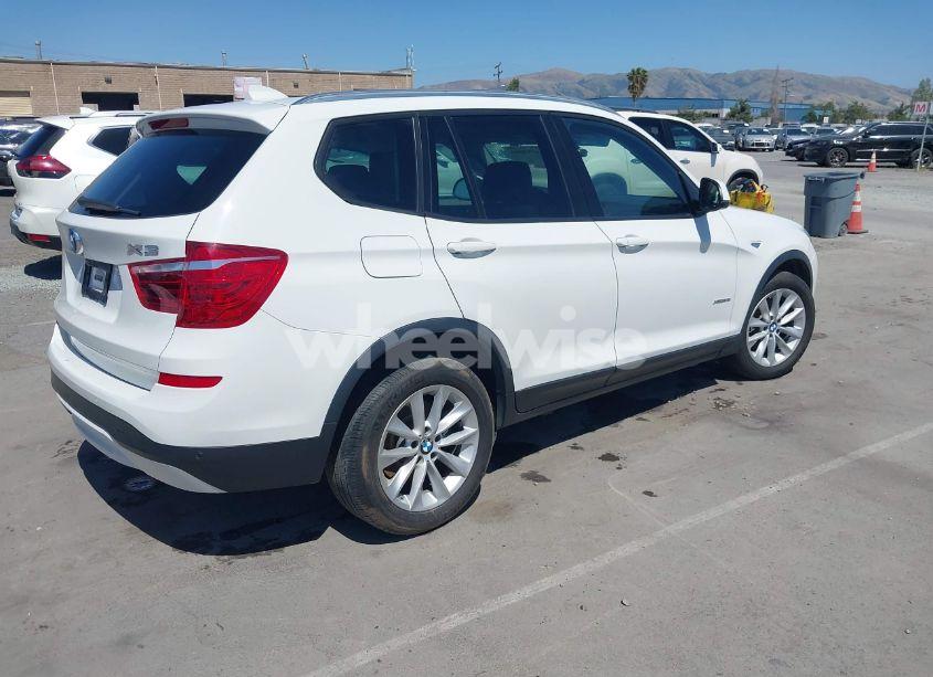 Photo 4 of 2017 Bmw X3 XDRIVE28I (VIN 5UXWX9C3XH0T18735)