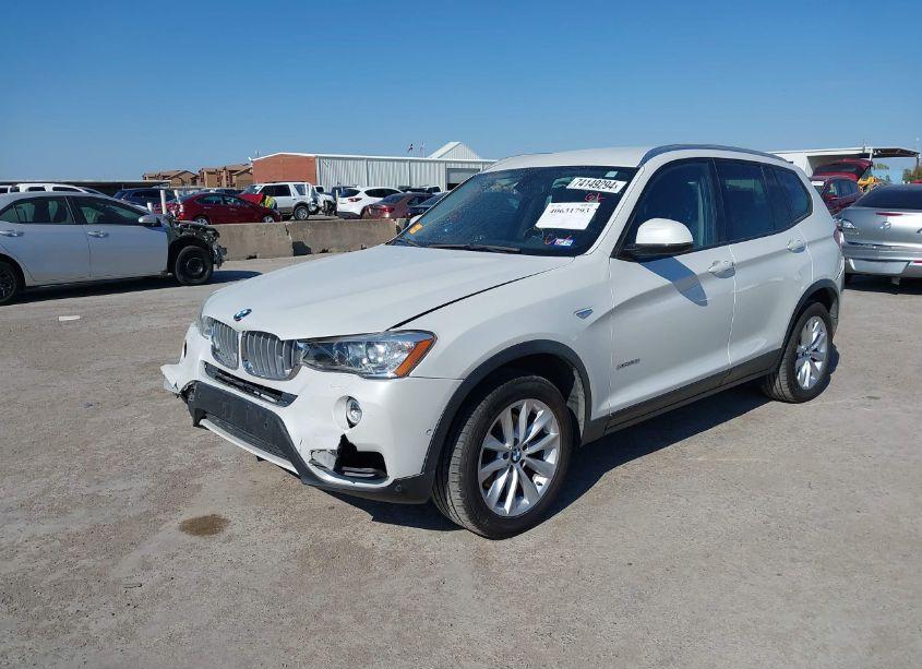 Photo 2 of 2017 Bmw X3 XDRIVE28I (VIN 5UXWX9C50H0T09060)