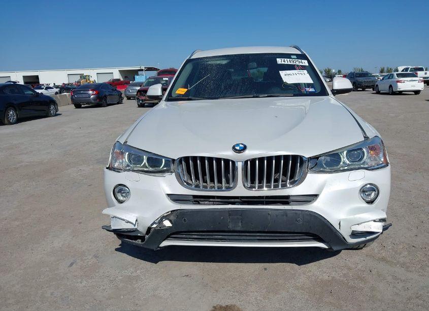 Photo 6 of 2017 Bmw X3 XDRIVE28I (VIN 5UXWX9C50H0T09060)