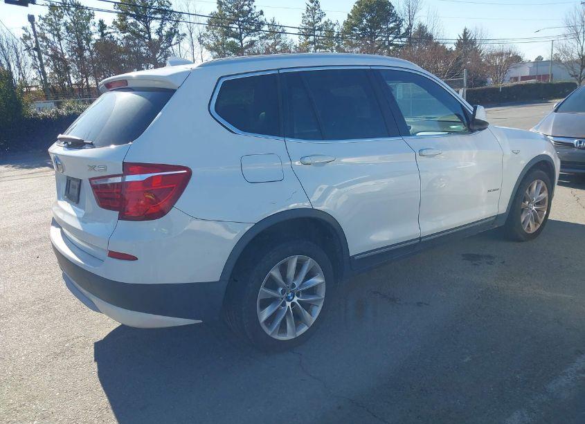 Photo 4 of 2013 Bmw X3 XDRIVE28I (VIN 5UXWX9C51D0A12621)