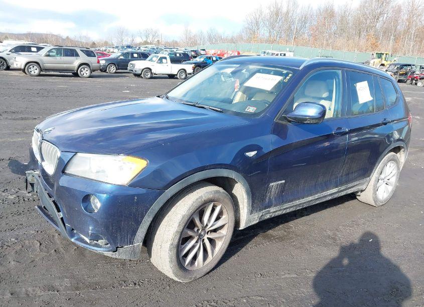 Photo 2 of 2013 Bmw X3 XDRIVE28I (VIN 5UXWX9C51D0A17253)